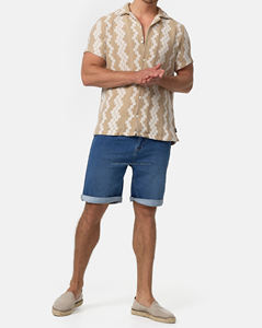 Qualité supérieure 2025 nouvelle dernière conception hommes jean court en gros personnalisé couleur taille Style jean court - Product Image 1