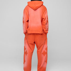 Chándal Deportivo Informal con Capucha para Hombre, Estilo Lavado Ácido, Manga Larga, Hecho en Pakistán, Talla Grande, Invierno 2025 - Product Image 2