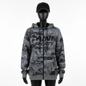 Sudadera con Capucha Completa para Mujer, de Alta Calidad, 280 GSM, Algodón y Poliéster, Felpa Suave al Tacto, Estampado Completo, Logotipo Personalizado, Sudaderas Básicas - Product Image 6