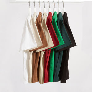 340GSM Vêtements Pour Hommes Designer À Capuche Vêtements Fabricants Impression Vierge De Haute Qualité En Gros 100% Coton T-shirt - Product Image 1