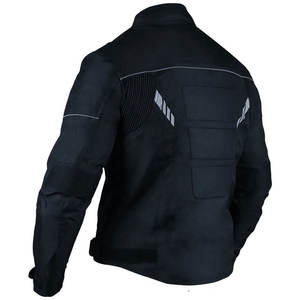 Veste de moto pour homme, vêtement de sport léger, coupe-vent, taille plus, veste en textile avec panneaux d'air amovibles - Product Image 3