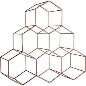 Accesorios de Bar Premium, Botellero, Organizador de Almacenamiento para Encimera, Soporte para Botellas de Vino, Estante de Vino de Metal para Cocina y Mesa - Product Image 3