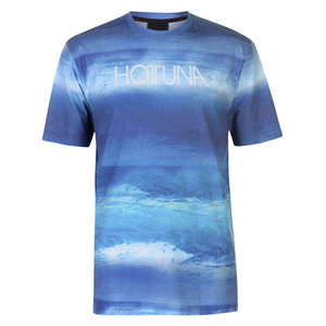 T-shirt en tricot pour homme de haute qualité, confortable et respirant, sublimation, polyester/coton, prix de gros d'usine - Product Image 5