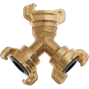 Adaptador de Manguera de Latón GEKA Plus 9.5-38 mm, Conector de Agua para Jardín - Product Image 1