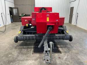 Envío Gratuito, Empacadora de Heno Cuadrada Mini Massey Ferguson Hesston 1840, Maquinaria Agrícola para la Compresión de Pasto - Product Image 3