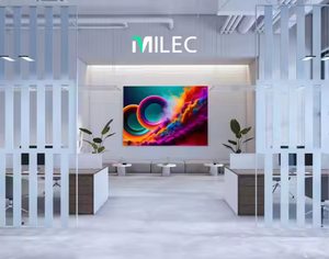 Milec PRIME cob เทคโนโลยีจอแสดงผล LED ในร่ม P1.56 P0.9ความละเอียดสูงสำหรับร้านค้าปลีกและสนามบิน - Product Image 3