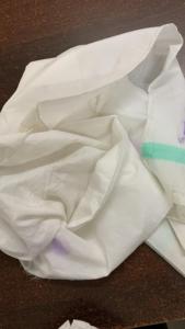 Tissu gris en polyester micro par micro de haute qualité, largeur 46, pour l'exportation mondiale, tissu 100% polyester - Product Image 2