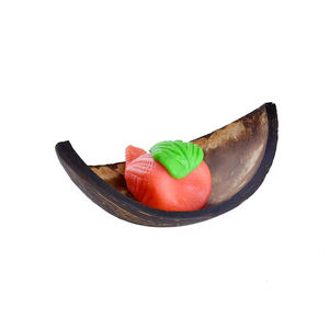 Cuencos de cáscara de coco desechables ecológicos modernos, tazas de postre de frutas biodegradables personalizadas para almacenamiento de alimentos, fiesta de Camping - Product Image 4