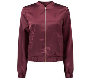 แจ็กเก็ตบอมเบอร์ผ้าซาตินสำหรับผู้ชายเสื้อแจ็คเก็ตปักลายกันน้ำและเป็นมิตรกับสิ่งแวดล้อม - Product Image 5