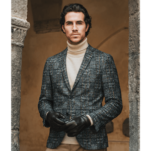 Gants en cuir pour homme de haute qualité, fabriqués sur mesure, longueur poignet, décontractés, usage quotidien, style uni, gants personnalisables pour l'hiver - Product Image 4