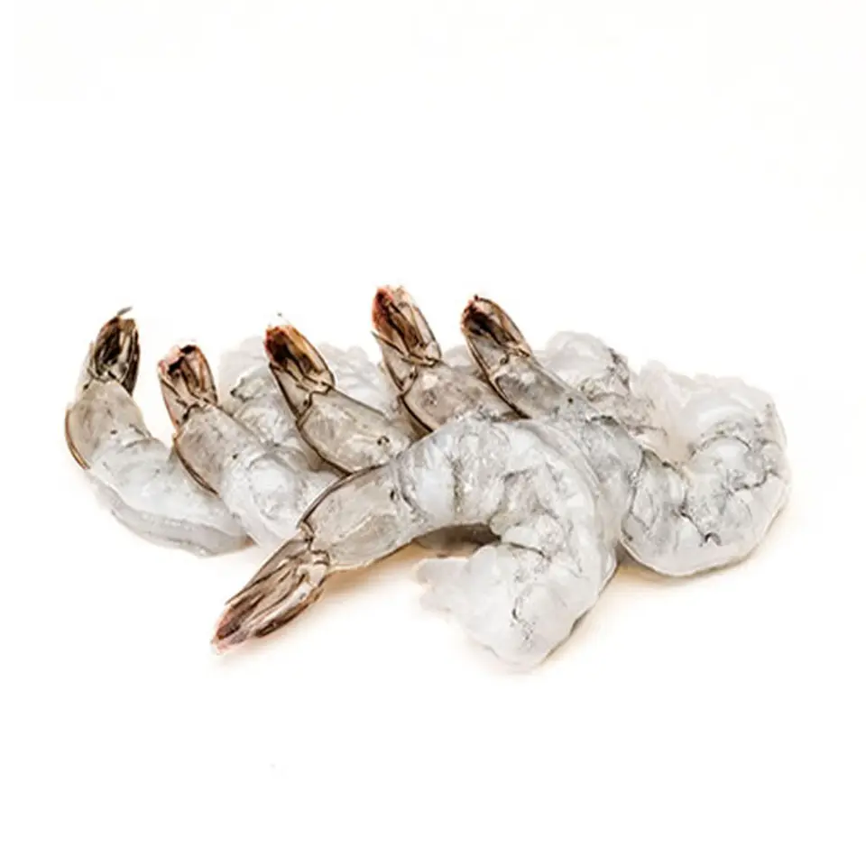 Хорошая упаковка, сухая вакуумная упаковка из морепродуктов без кожи, IQF, замороженные креветки, замороженные