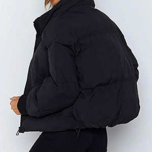 แจ็คเก็ตบอมเบอร์มีฮู้ดแบบซิประบายอากาศ100% กรอบผ้าใบแคนวาสแบบทึบผ้าโพลีเอสเตอร์เติมความร้อนแบบแห้งเร็วปรับแต่งฤดูใบไม้ร่วง - Product Image 2