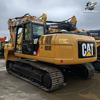 Excavatrice sur chenilles Caterpillar 323D, 23 tonnes, excavatrice moyenne, moteur Cat C6.4 ACERT, d'occasion, américaine, pour travaux de terrassement