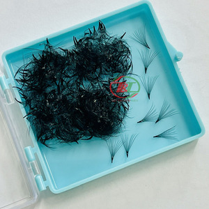 Extensiones de Pestañas Promade de Pelo Sintético de Alta Calidad Hechas a Mano, Naturales, Largas, con Curvatura D/C, Embalaje Premium de Vietnam, Pestañas en Racimo - Product Image 5