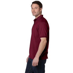Polo imprimé personnalisé 100% coton pour homme, couleur unie, manches courtes, coupe Slim, du Bangladesh, bon marché - Product Image 3