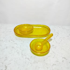 Nuevo Diseño de Ensaladera de Resina Estilo Europeo con Acabado Pulido, Tamaño y Color Personalizados para Bodas/Fiestas - Product Image 3