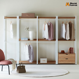 Cubo portátil para desmontar, Panel plegable, bricolaje, para sala de estar, dormitorio, organizador de almacenamiento de ropa, armario de plástico - Product Image 4