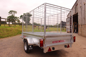 ซัพพลายเออร์รถพ่วงอเนกประสงค์/รถพ่วงแบบกล่อง ขนาด 8x4 คุณภาพดีที่สุดใกล้ฉัน ขายในราคาถูก - Product Image 4