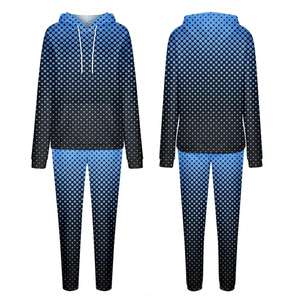 Survêtements de sport décontractés pour hommes, personnalisés avec logo, durables, à séchage rapide, respirants, tricotés et sublimés, pour l'hiver, vente en gros - Product Image 3