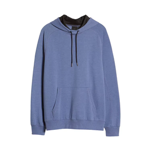 Nouveau design Pull à capuche pour homme en coton 100% surdimensionné avec poche Écologique OEM 2 pièces en gros - Product Image 1
