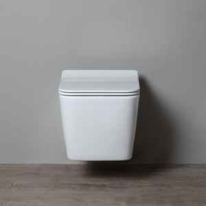 Paire de robinets sanitaires muraux en céramique sans rebord RIGA pour ensembles de salle de bain - Product Image 4