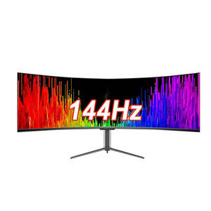 Moniteur de jeu LCD incurvé de 49 pouces, résolution 5K, 120 Hz, HDR, 1 ms, écran large pour jeux sur PC, fourni par l'usine - Product Image 1
