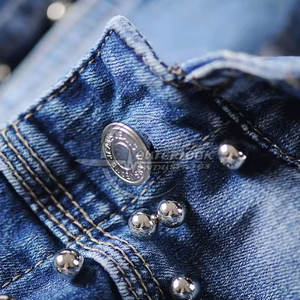 Veste en jean pour femmes à vendre vestes en jean de couleur personnalisée à manches longues vente en ligne OEM - Product Image 6