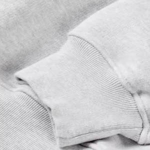 Precio al por mayor directo de fábrica Sudadera ecológica de algodón sólido 100% para hombre MOQ bajo para venta en línea - Product Image 4