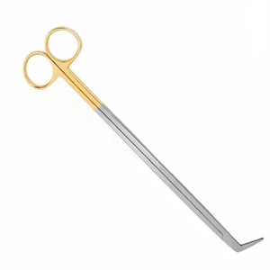 Instruments chirurgicaux de ciseaux de gomme dentaire de haute précision en acier inoxydable outil de chirurgie buccale à bord tranchant incurvé manuel certifié CE - Product Image 6