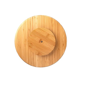 Solid Mango Wooden Lazy Susan Dough Role Organization Unique Design at Good Prices Wooden Lazy Susan Premium Quality - Product Image 2