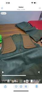 Gilet de tir unisexe d'hiver en Cordura respirant, noir uni et couleur chair, sur mesure - Luxe - Product Image 3