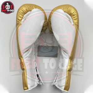 ถุงมือชกมวยคุณภาพสูงแบบผูกเชือก หนังทนทาน ซับแรงกระแทก น้ำหนักเบา ระบายความชื้น เหมาะสำหรับการแข่งขันในยิม รับผลิตแบบ OEM - Product Image 4