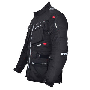 Veste de Moto Personnalisée pour Homme Textile Cordura Imperméable avec Caractéristique Coupe-Vent Style Course de Rue pour Moto Motards - Product Image 2