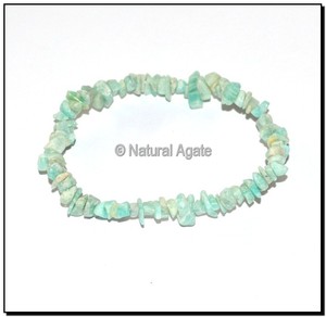 Achetez le bracelet en éclats d'aventurine pêche le mieux noté - Product Image 5