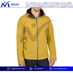 Veste softshell de randonnée personnalisée vêtements d'extérieur imperméables d'escalade vestes de sport pour hommes en polyester softshell pour hommes vente en gros - Product Image 4
