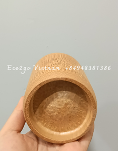 Vasos de bambú a granel al por mayor con muestra gratis y logotipo grabado láser para usar en el restaurante o el hotel en casa - Product Image 6
