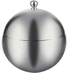 Enfriador de Vino con Forma Antigua Brillante, Acabado Plateado para Champán, Cubitera Metálica para Decoración de Fiestas en Bares, para Uso con Bebidas - Product Image 2