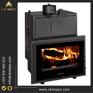 1,25 Bar Presión de trabajo máxima 5kW Salida de calefacción de habitación Inserto de quema de madera Cajas de fuego Estufas de Interior de alta calefacción Chimeneas - Product Image 2