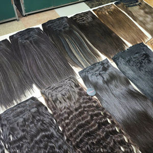Meilleure qualité 100% Extensions de cheveux vietnamiens vierges Clip-in Style Wave Kinky Curl Body Model Price Export Quality Made Vietnam - Product Image 1