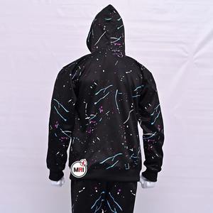 Sudadera con capucha y pantalones de chándal de gran tamaño personalizados para hombre, chándal pesado de algodón 100% para hombre - Product Image 5