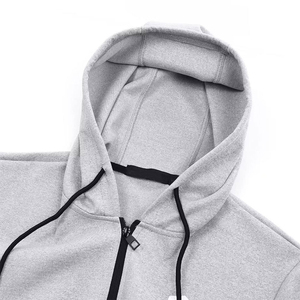 2025 chándal deportivo cortavientos de invierno personalizado para hombre con diseño de cuello con capucha traje deportivo - Product Image 3