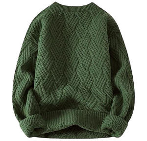 2025/2026 <b>Mens</b> <b>Green</b> Winter Digital Printing Polyester/Cotton Vintage Style Hooded Pullover Hoodie for Casual Streetwear - Product Image 2