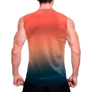 Camiseta sin Mangas de Secado Rápido Personalizada con Sublimación de Tinta y Estampado Completo para Hombre, Camisetas de Verano para Gimnasio y Fitness - Product Image 5