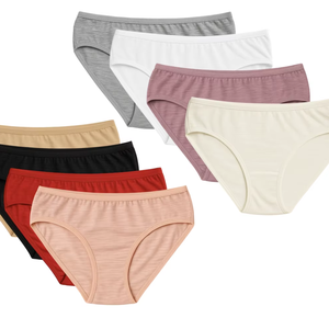 Braguitas Antibacterianas de Fibra de Bambú para Mujer, Ropa Interior de Bambú Textil Turco de Alta Calidad, Respetuosa con la Piel - Product Image 1