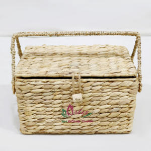 Artex Dong Thap Paniers cadeaux en jacinthe d'eau avec poignées pour le stockage et le pique-nique - Product Image 1