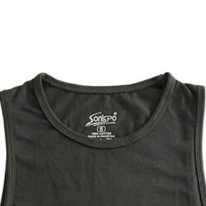 เสื้อกล้ามผู้ชายแห้งเร็วเสื้อลำลองสไตล์ถักระบายอากาศได้ดี - Product Image 4