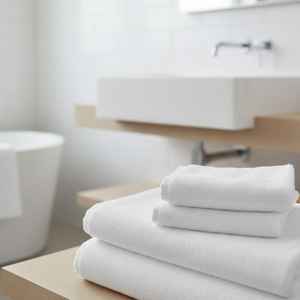 Premium Hotel Face and <b>Bath</b> <b>Towel</b> 50x70 cm 100% Turkish Cotton High Absorbency Eco-Friendly Soft Thick Plain Turkish Made - Product Image 1