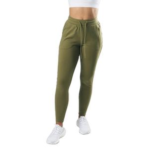 Pantalones de Entrenamiento para Mujer con Cintura Elástica, Estilo Casual, Logotipo Personalizado, Frente Recto, Bolsillos Delanteros Planos, para Trabajadores al Aire Libre - Product Image 1