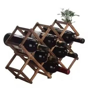 Diseño de tendencia, último soporte para estante de vino de calidad Premium, soporte para estante de vino de Metal de alta venta, encimera, 7 botellas - Product Image 3