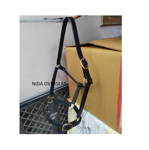 NIDA, sillín australiano ecuestre, caballo, Halter estable, tambor de calidad Premium, cuero vegetal teñido, hebillas de latón macizo, equipo - Product Image 1